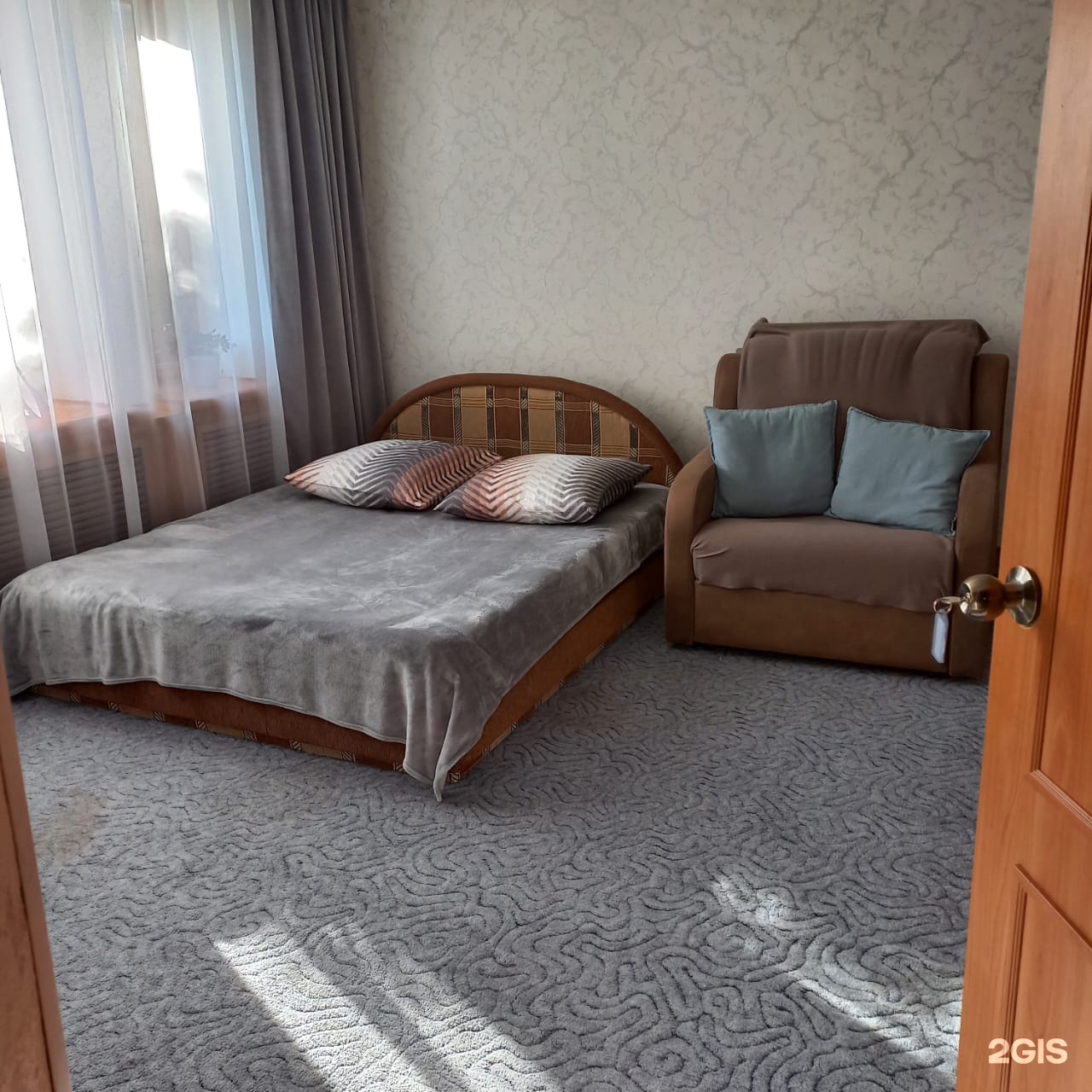 Двухместный номер с двуспальной кроватью - фото 1