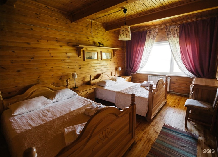 Стандарт с видом на озеро с 2 двуспальными кроватями - фото 2