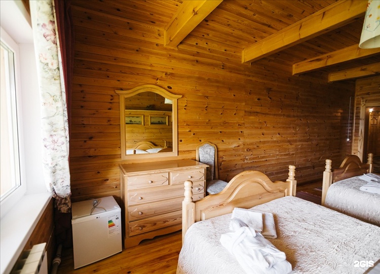 Стандарт с видом на озеро с 2 двуспальными кроватями - фото 4