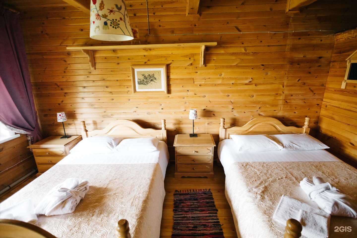 Стандарт с видом на озеро с 2 односпальными кроватями - фото 2
