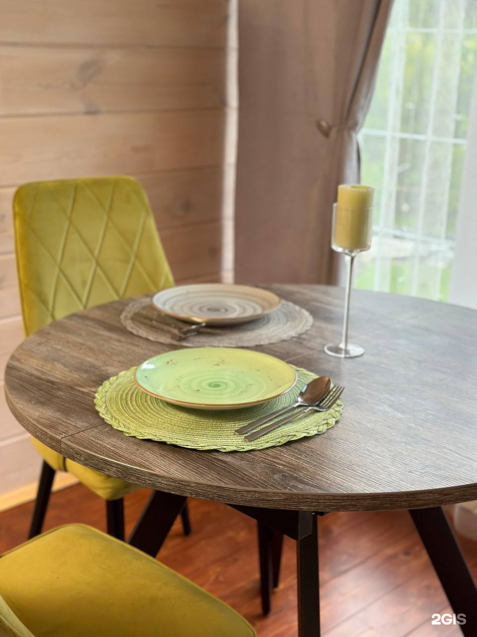 Двухместный номер с двуспальной кроватью с видом на горы - фото 5