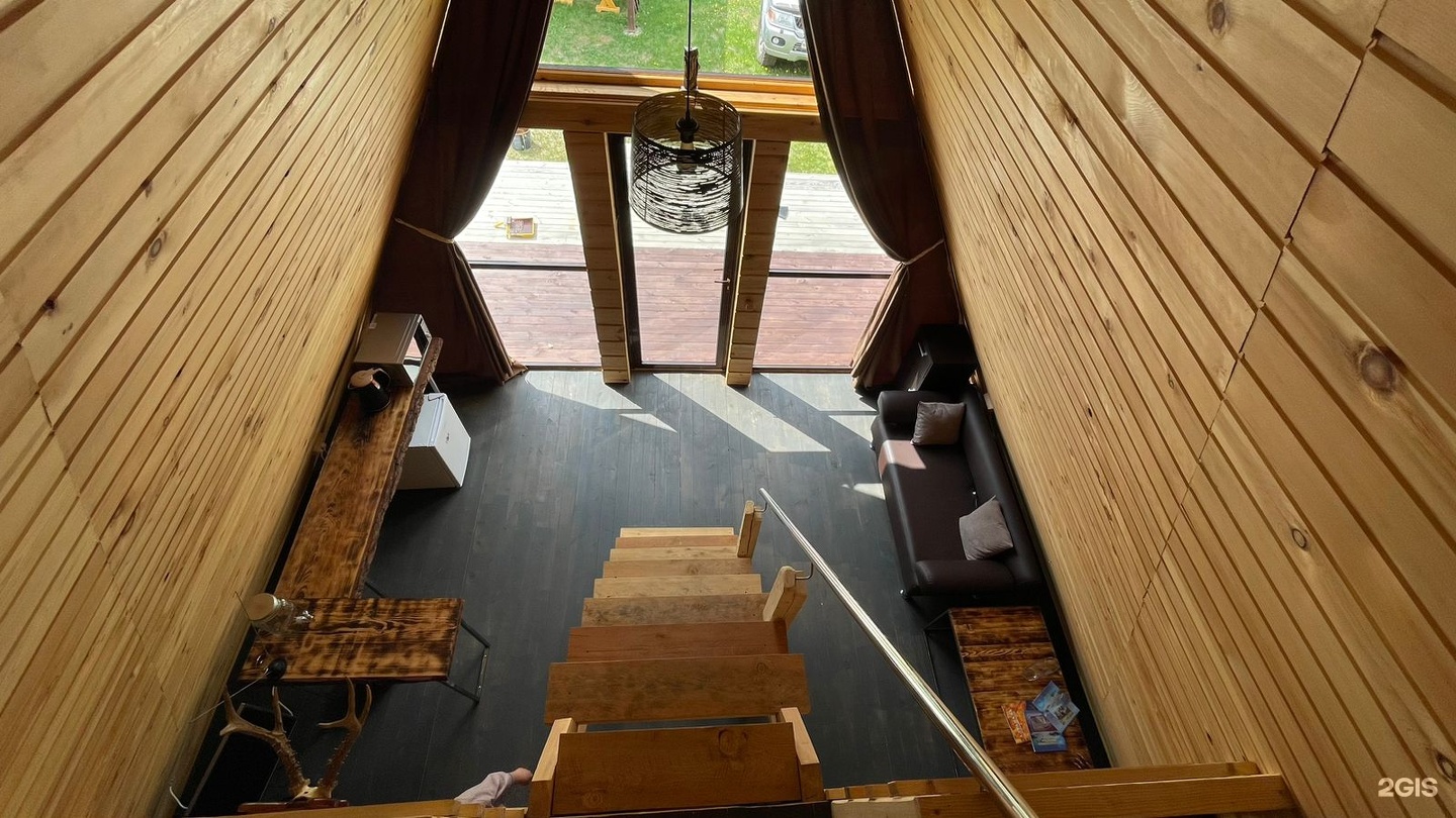 Семейный номер с 2 двуспальными кроватями с кухней - фото 1