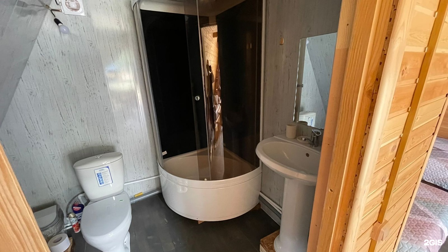 Семейный номер с 2 двуспальными кроватями с кухней - фото 5