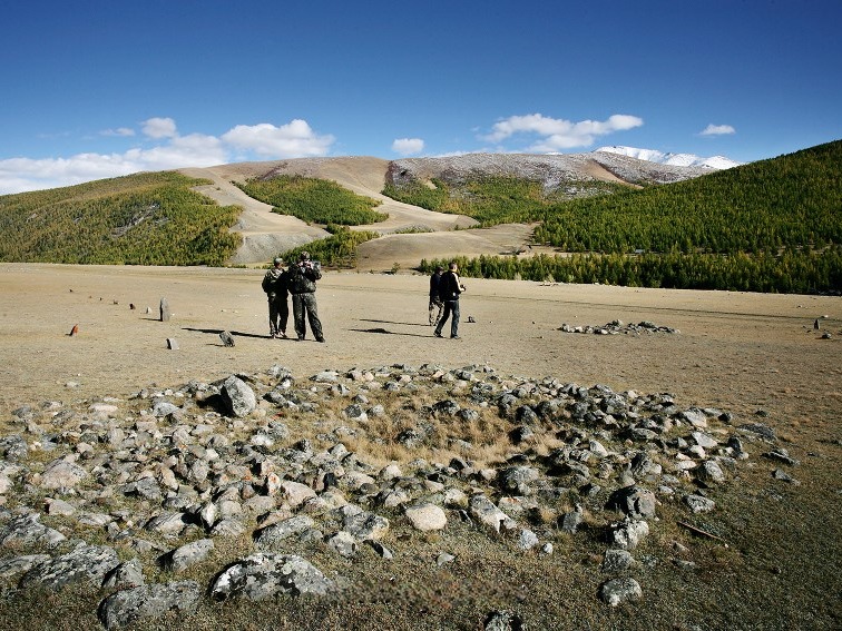 Курганы долины реки Уландрык - фото 1