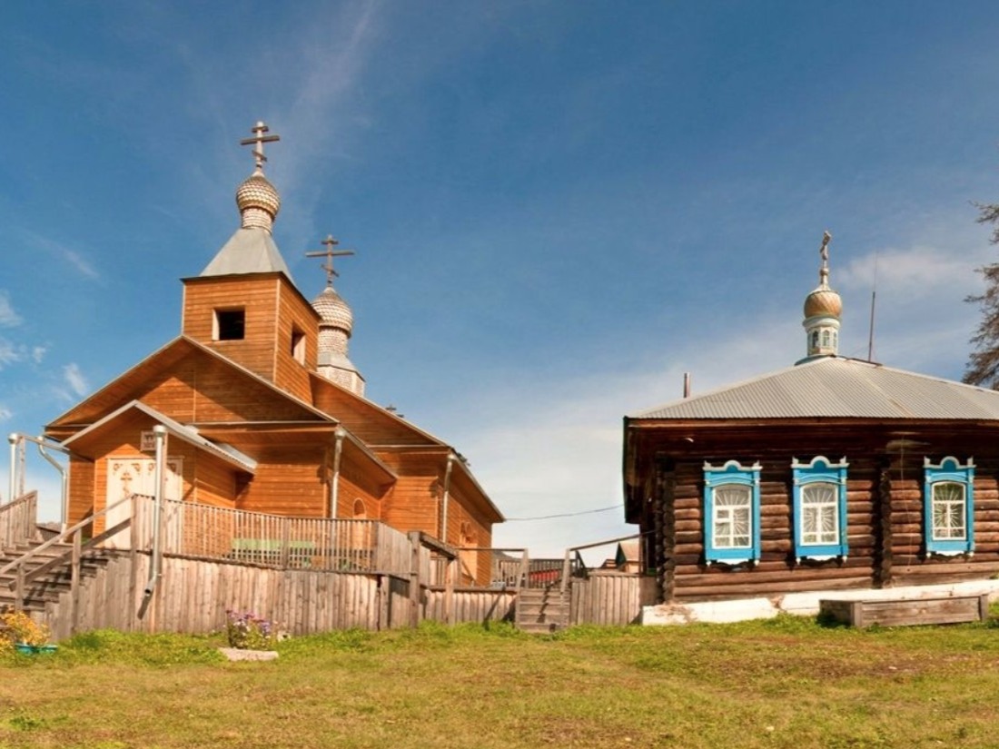 Свято-Успенская церковь в селе Шебалино - фото 2