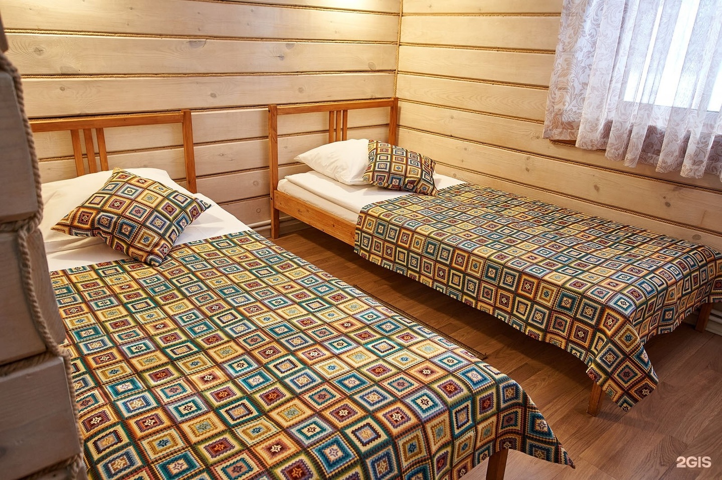 Стандарт семейный двухэтажный 3+2 (2хсп кровать+евро+2 кровати) - фото 10