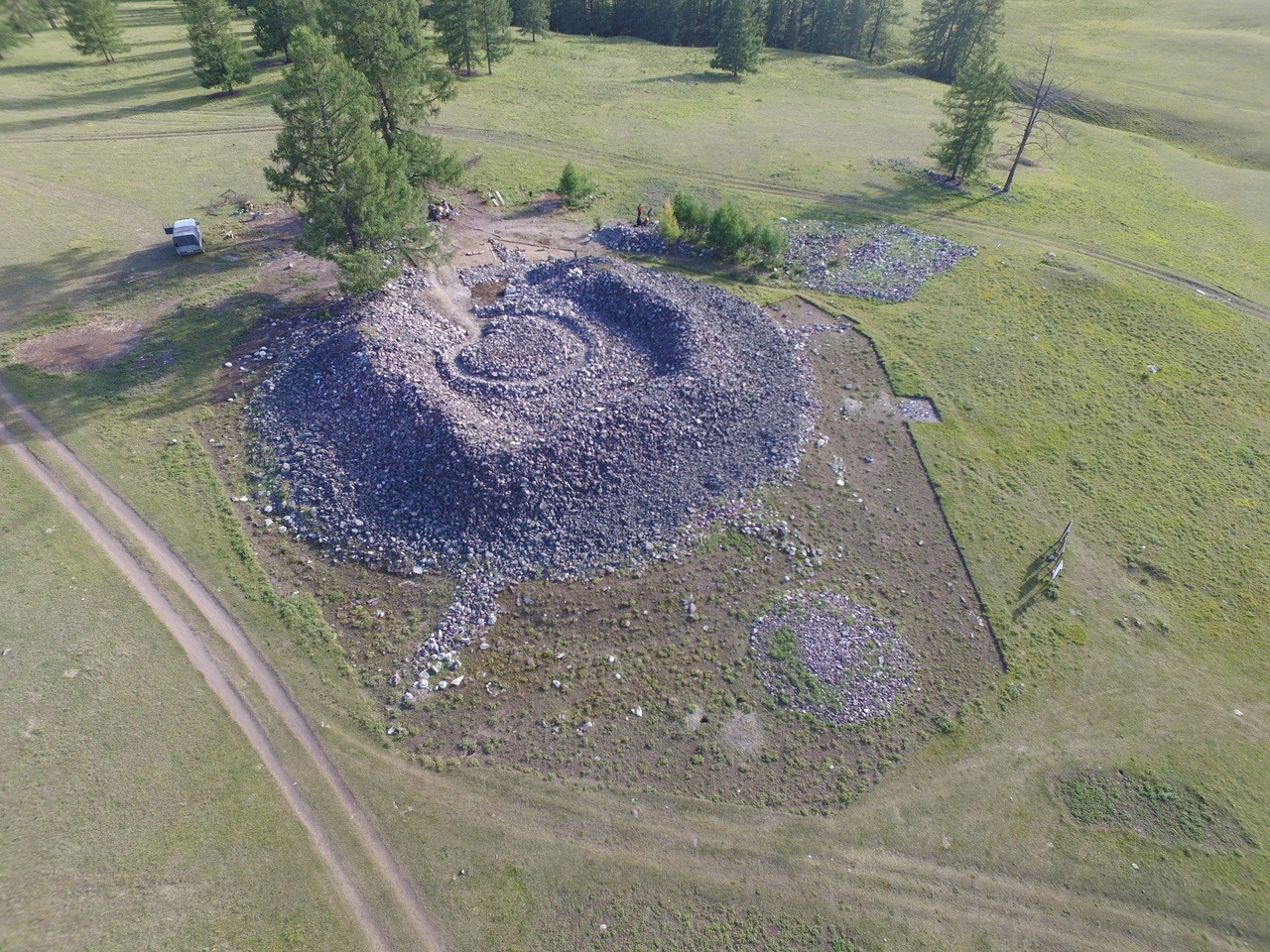 Пазырыкские курганы у села Балыктуюль - фото 3