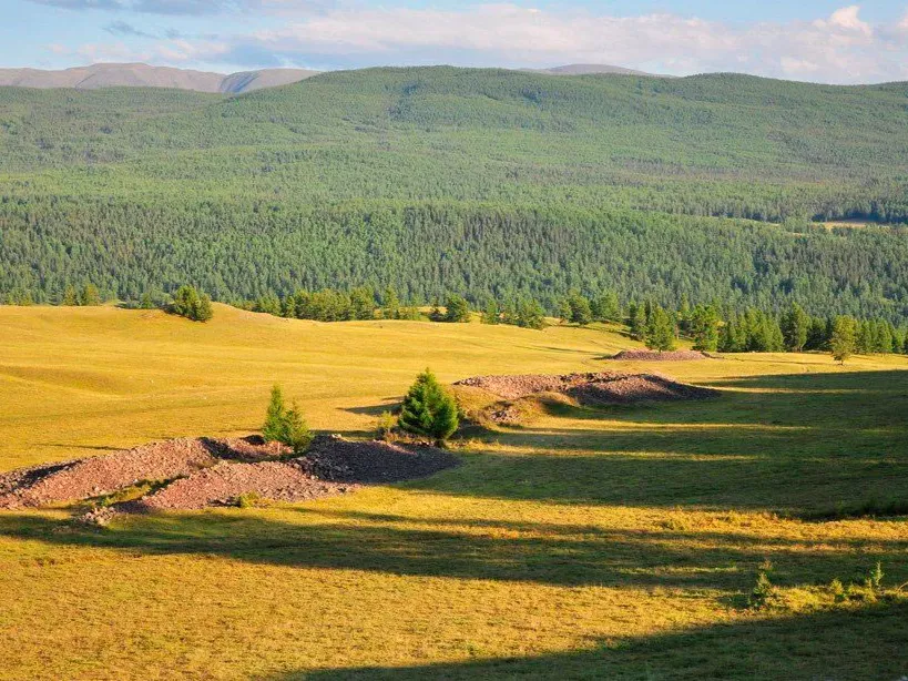Пазырыкские курганы у села Балыктуюль - фото 4