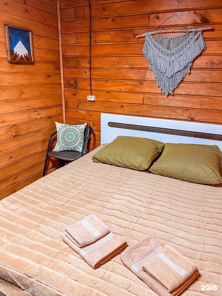 Двухместный номер с двуспальной кроватью с видом на горы - фото 6