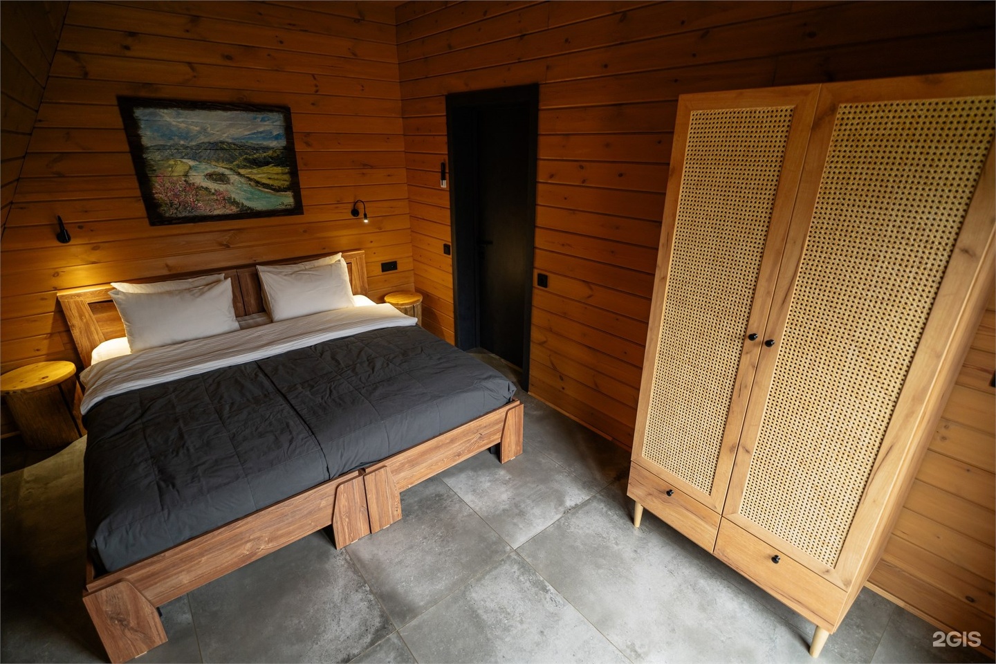 Гранд Шале две спальни с видом на горы - фото 7