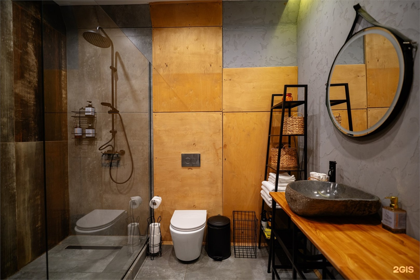 Гранд Шале две спальни с видом на горы - фото 10