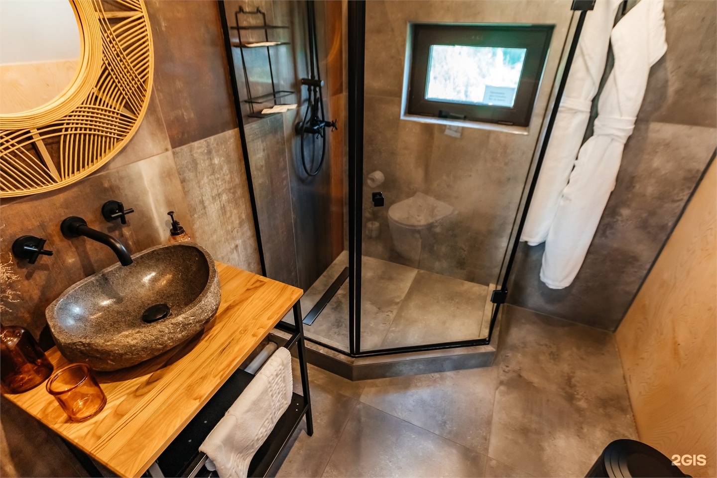 Дом А-фрейм вид на горы с одной спальней - фото 10