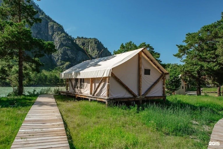 Шатер с Видом на реку - фото 7