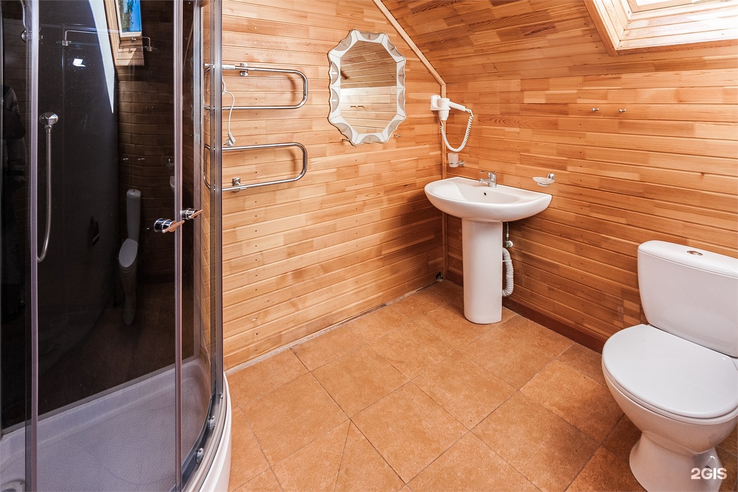 Стандарт с двухспальной кроватью ( Отель Шале) - фото 10