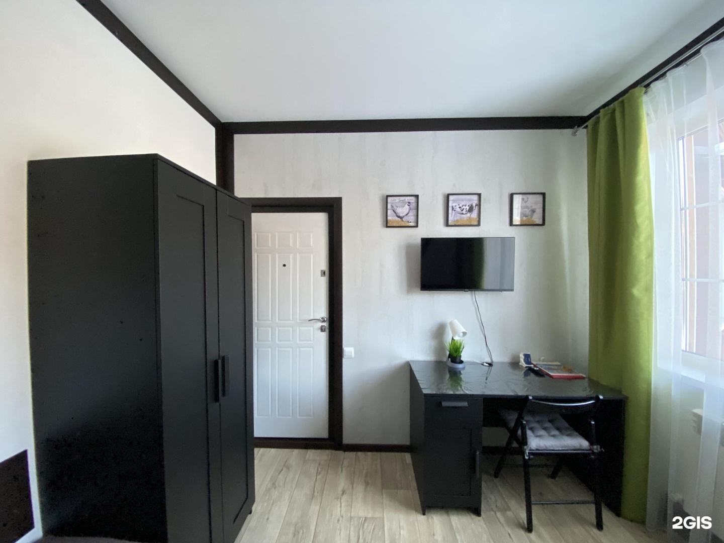 Двухместный номер с 2 односпальными кроватями с видом на горы - фото 3