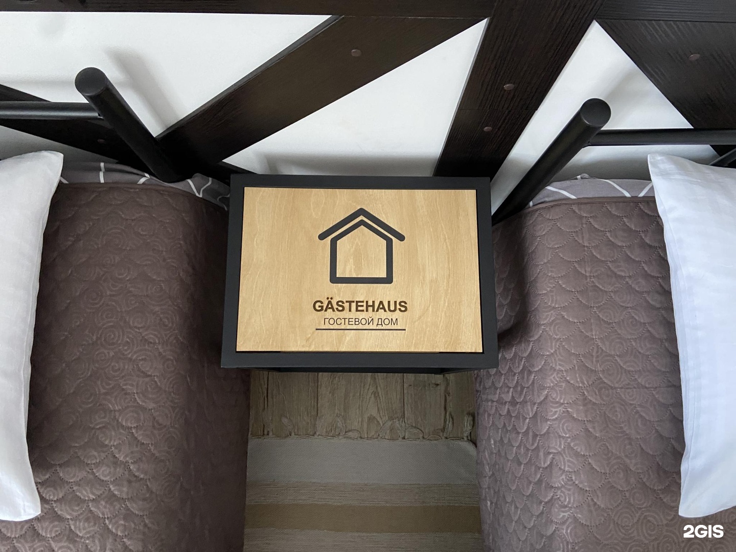 Двухместный номер с 2 односпальными кроватями с видом на горы - фото 5