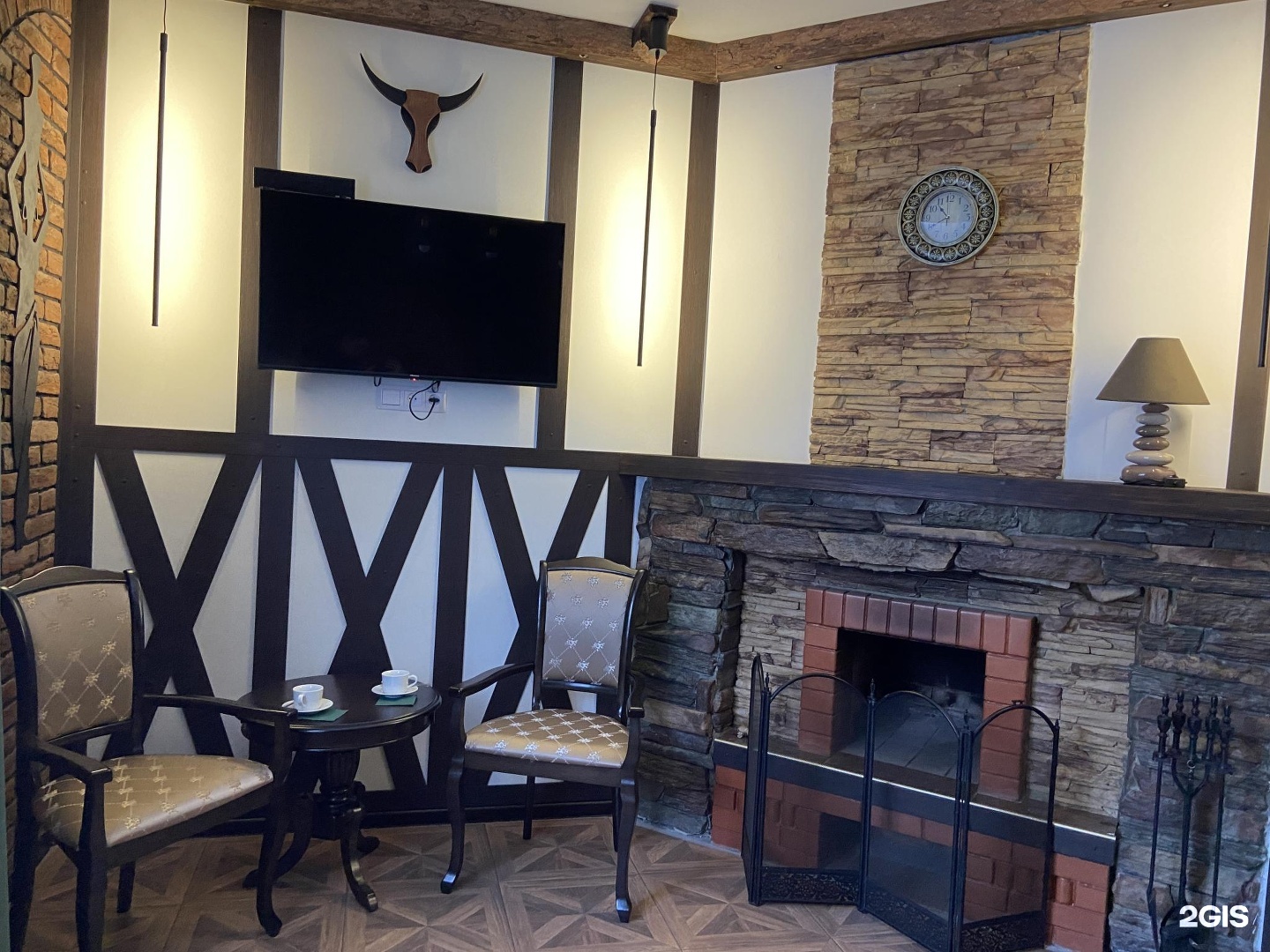 Двухместный номер с двуспальной кроватью с видом на сад - фото 2