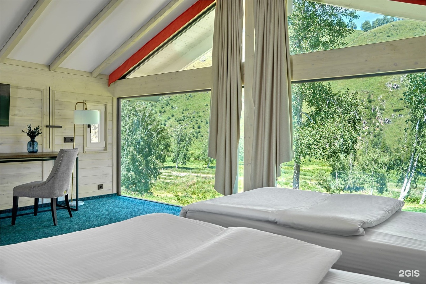 Шале c двумя раздельными кроватями 1-я линия - фото 12