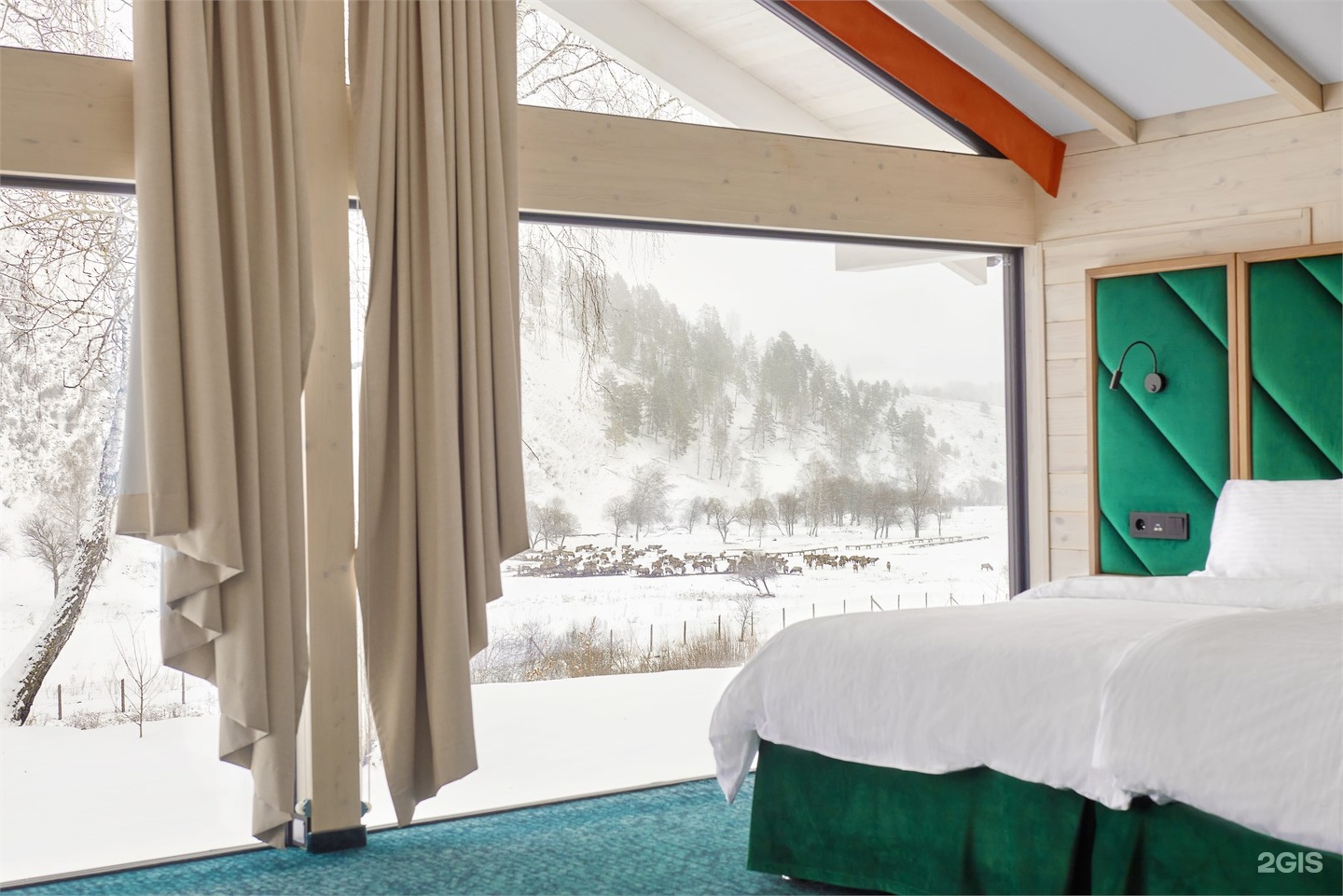 Шале с двуспальной кроватью 1-я линия - фото 1