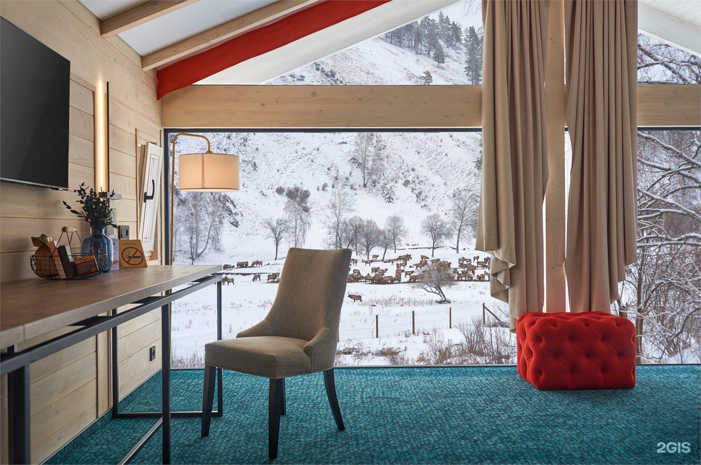 Шале с двуспальной кроватью 1-я линия - фото 2