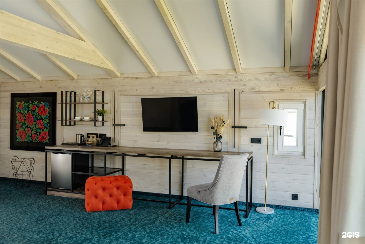 Шале с двуспальной кроватью 1-я линия - фото 5