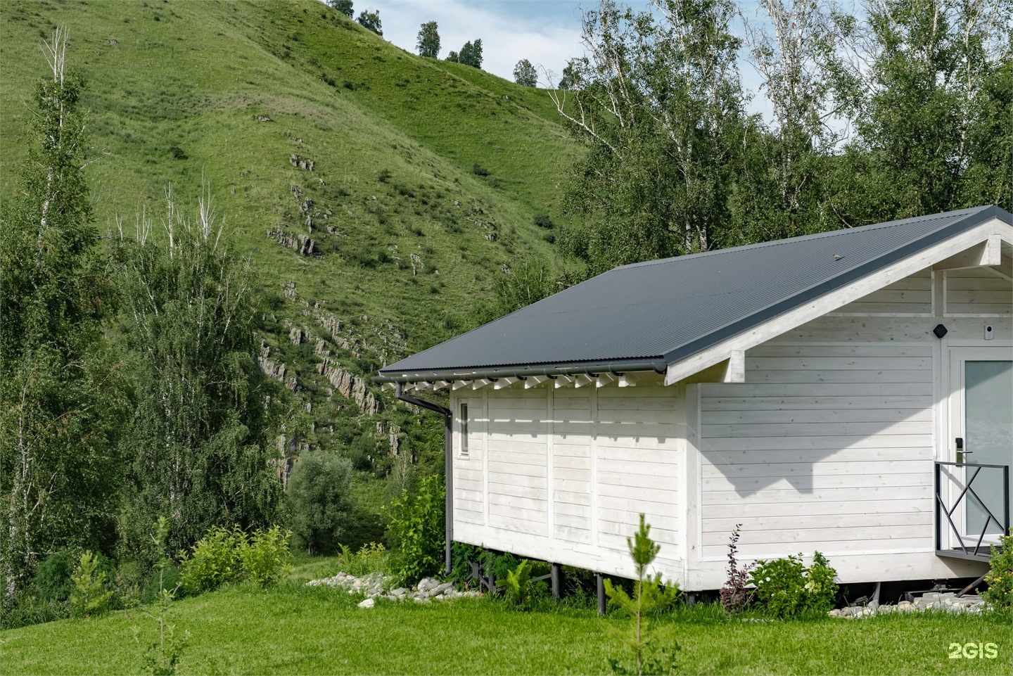 Шале с двуспальной кроватью 1-я линия - фото 12