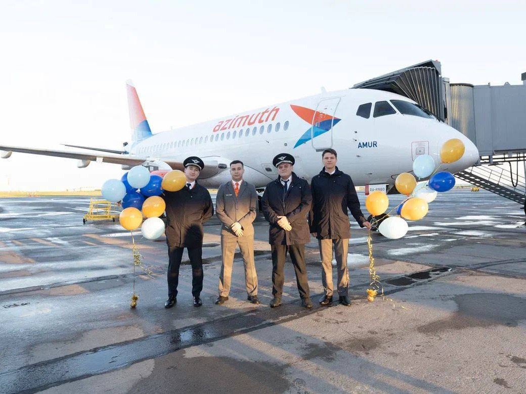 В аэропорту Горно-Алтайск встретили первый рейс из Уфы  - фото 2