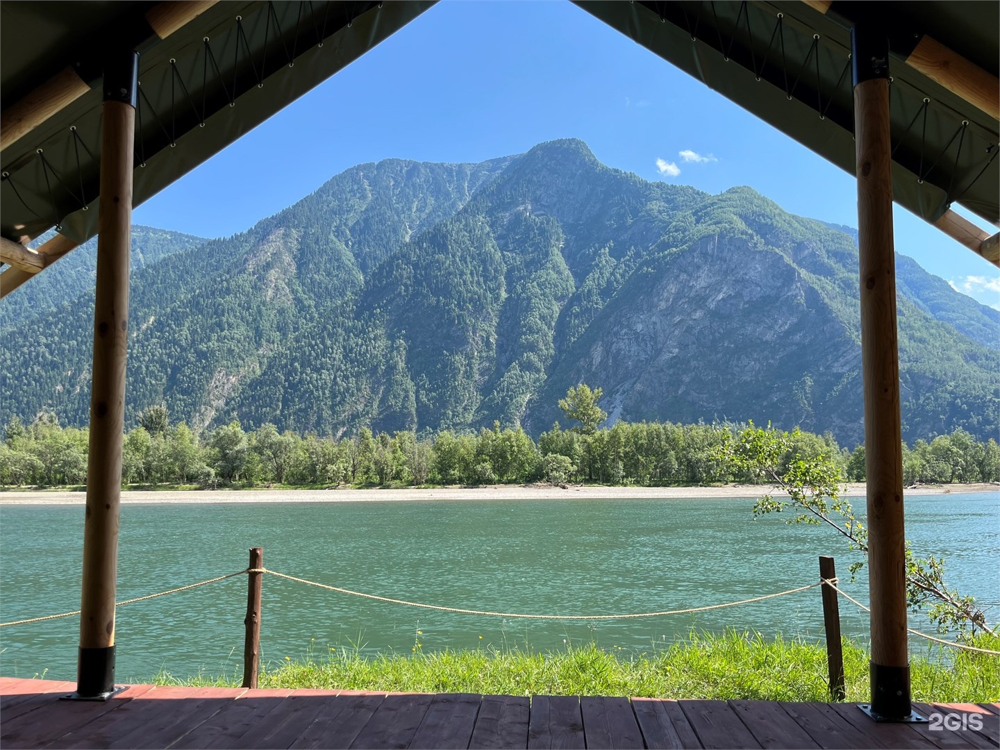 Тент-дом первая линия Телецкое - фото 1