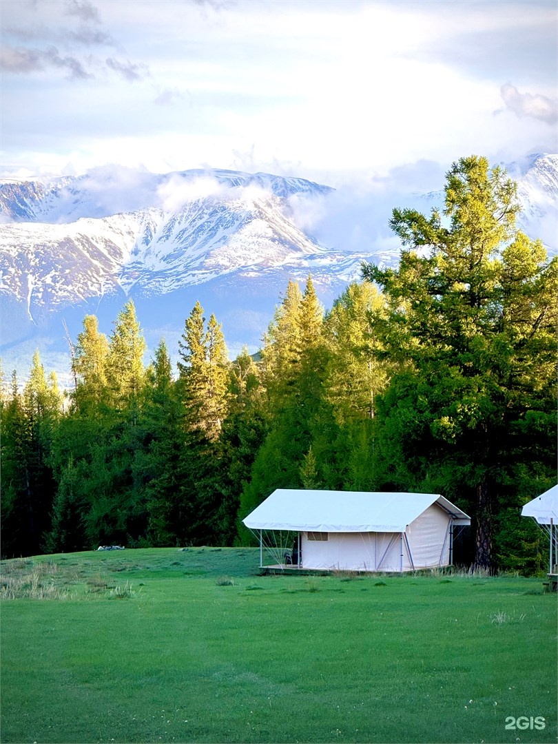 Тент-дом в Курае с видом на Северо-Чуйский хребет - фото 8
