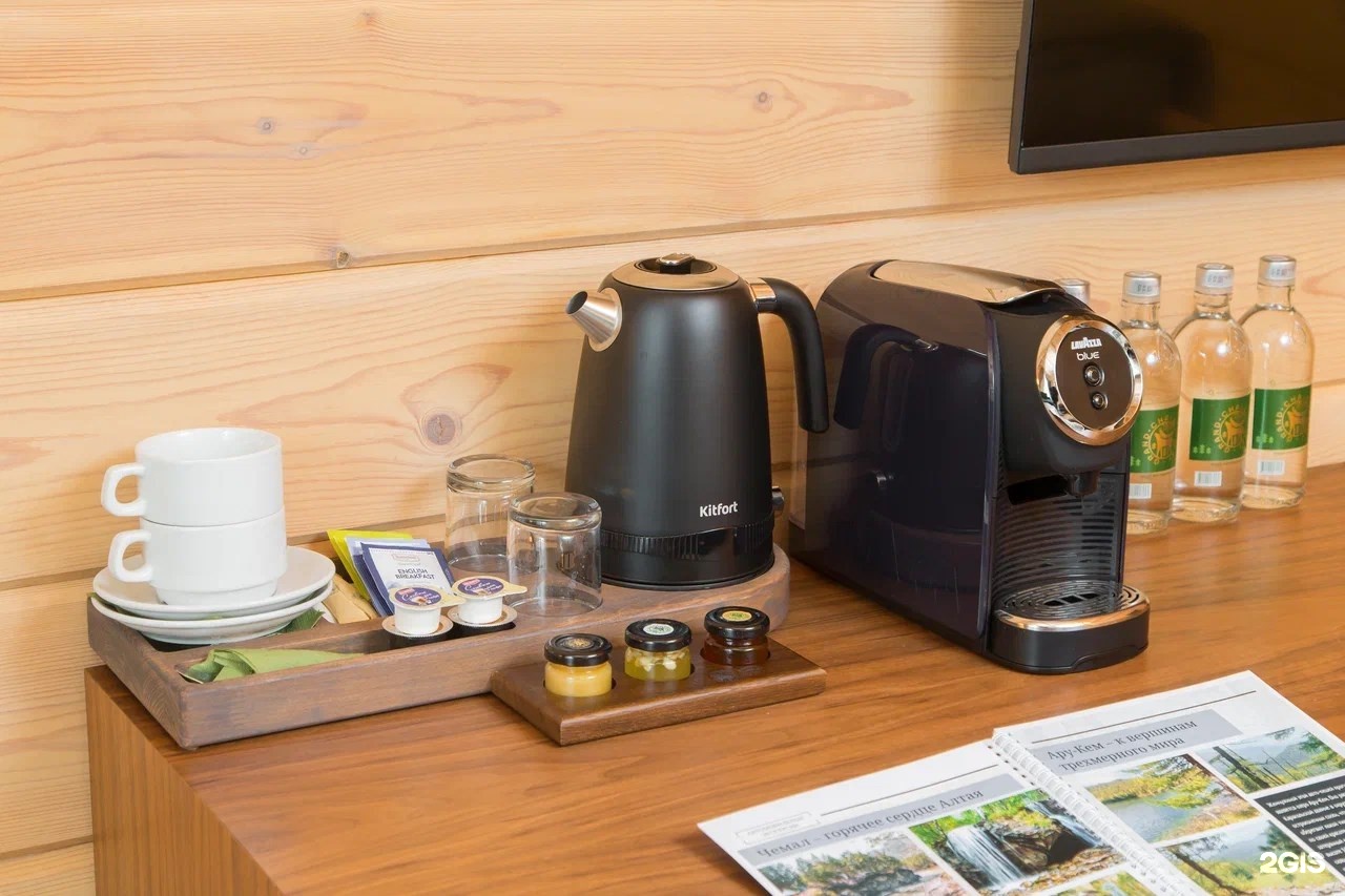 Номер Делюкс с двуспальной кроватью c видом на реку и террасой - фото 5