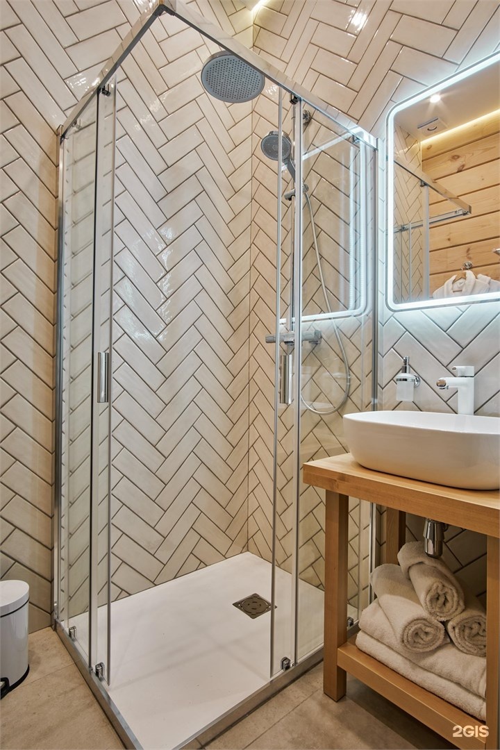 Номер Классик с двуспальной кроватью с видом на реку - фото 6