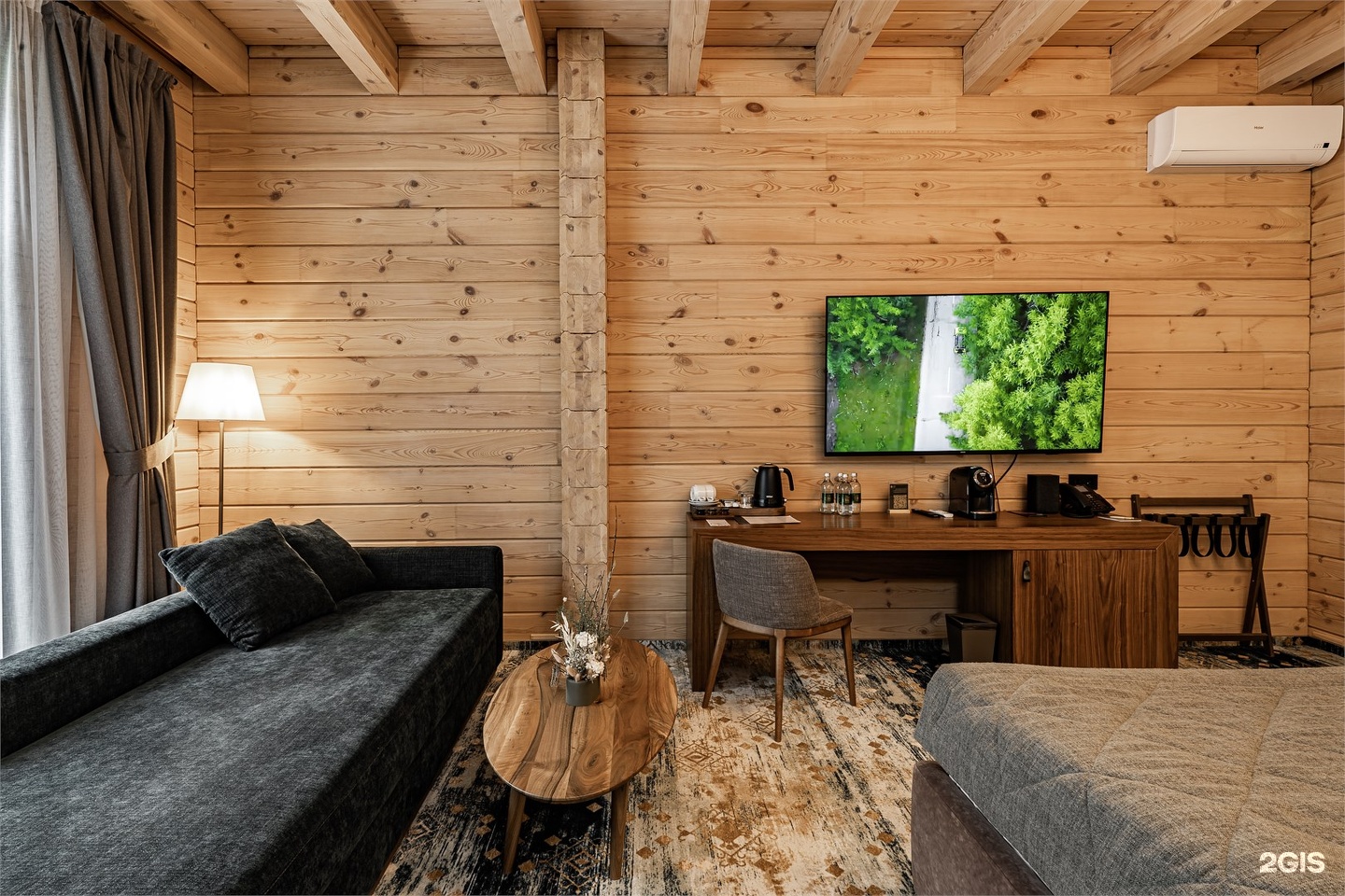 Номер Делюкс с двуспальной кроватью с видом на гору - фото 5