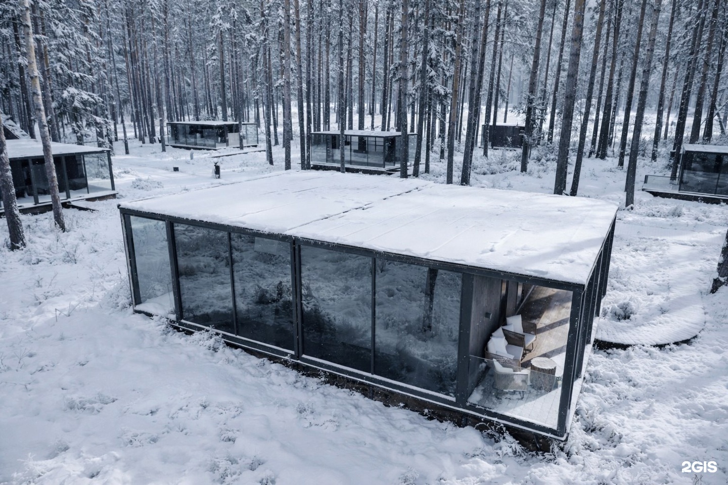 Вилла с панорамными окнами - фото 4