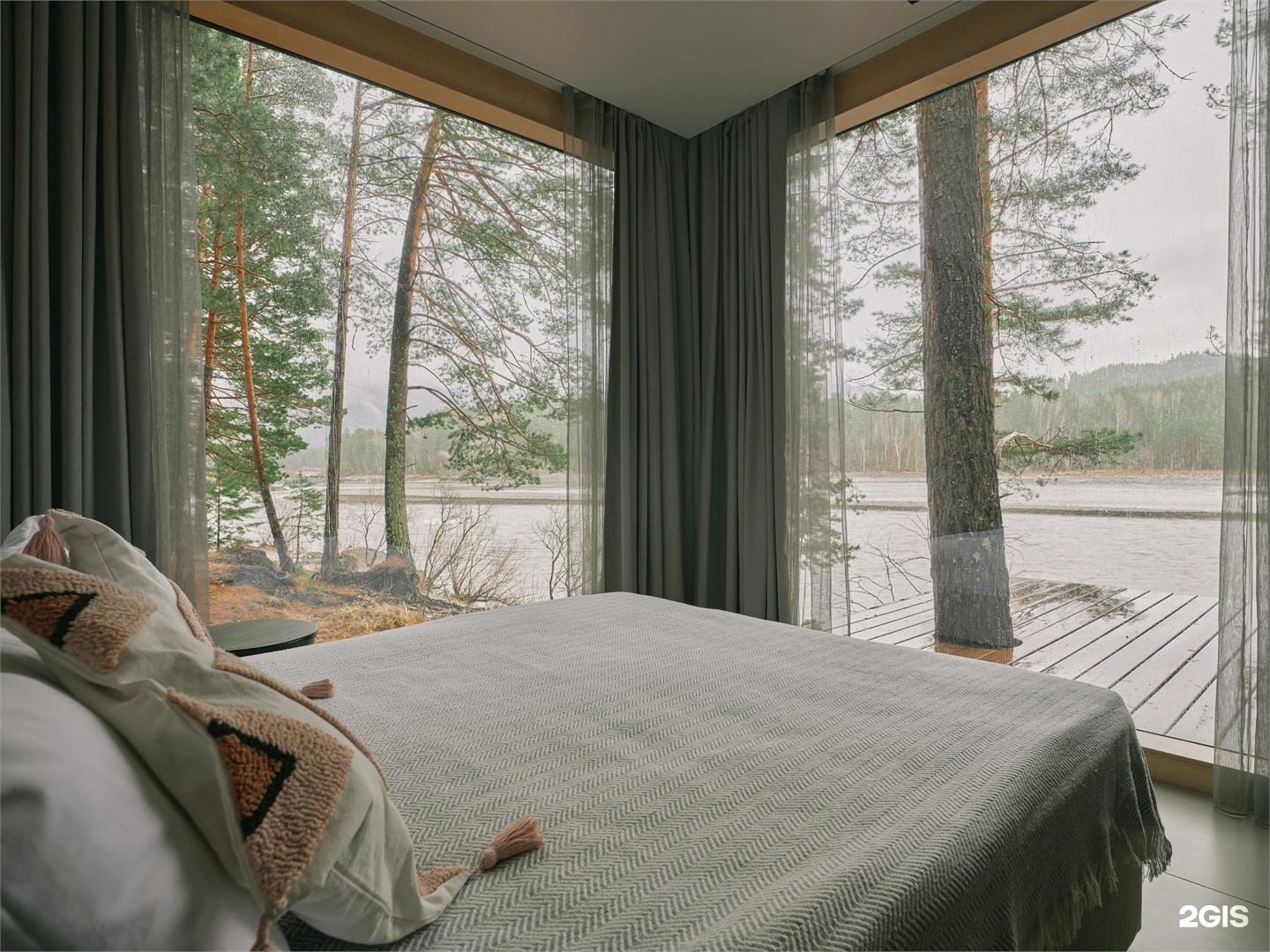 "Катунь" панорамная вилла 1-я линия - фото 1