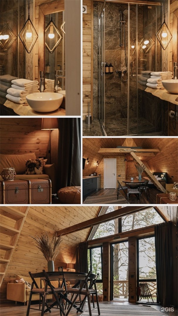 №9 | Большой A-Frame с двумя спальнями (до 6 чел) - фото 4