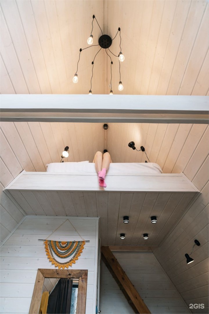 №6 | A-Frame с одной спальней и камином на террасе - фото 7