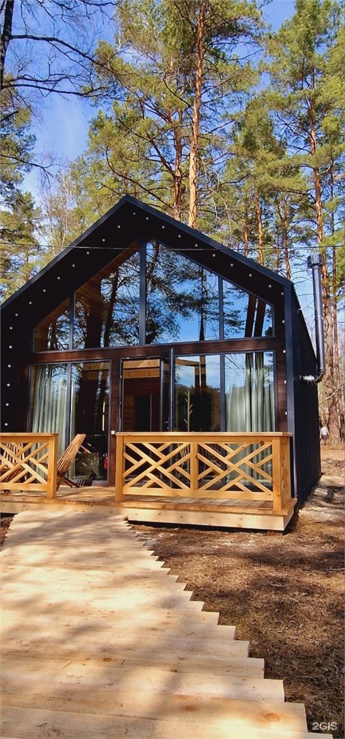 №11 | Барнхаус-дом с двумя спальнями и камином - фото 25