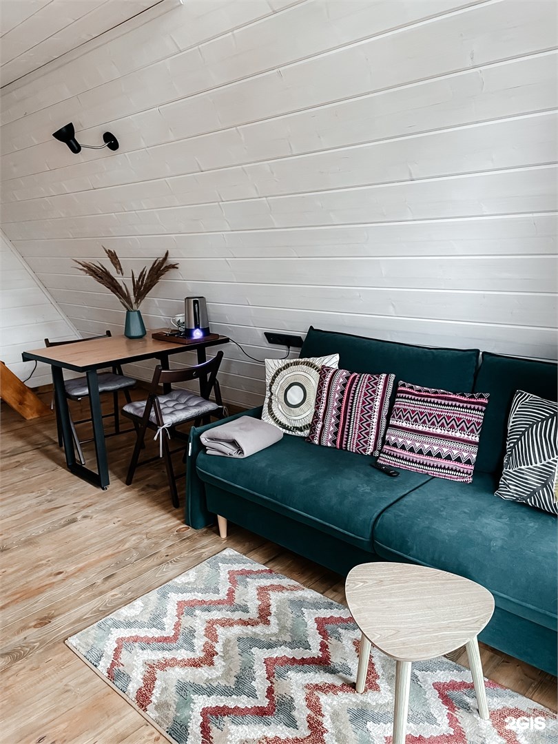 №5 | A-Frame с одной спальней и очагом на террасе - фото 4