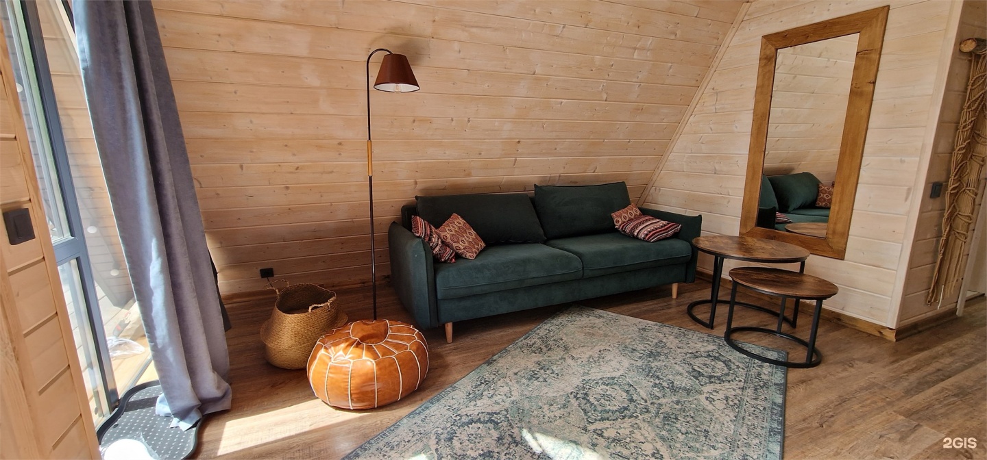 №5 | A-Frame с одной спальней и очагом на террасе - фото 13