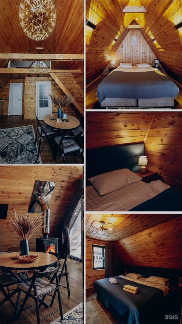 №8 | Premium A-Frame с двумя спальнями и камином (до 6 чел) - фото 3