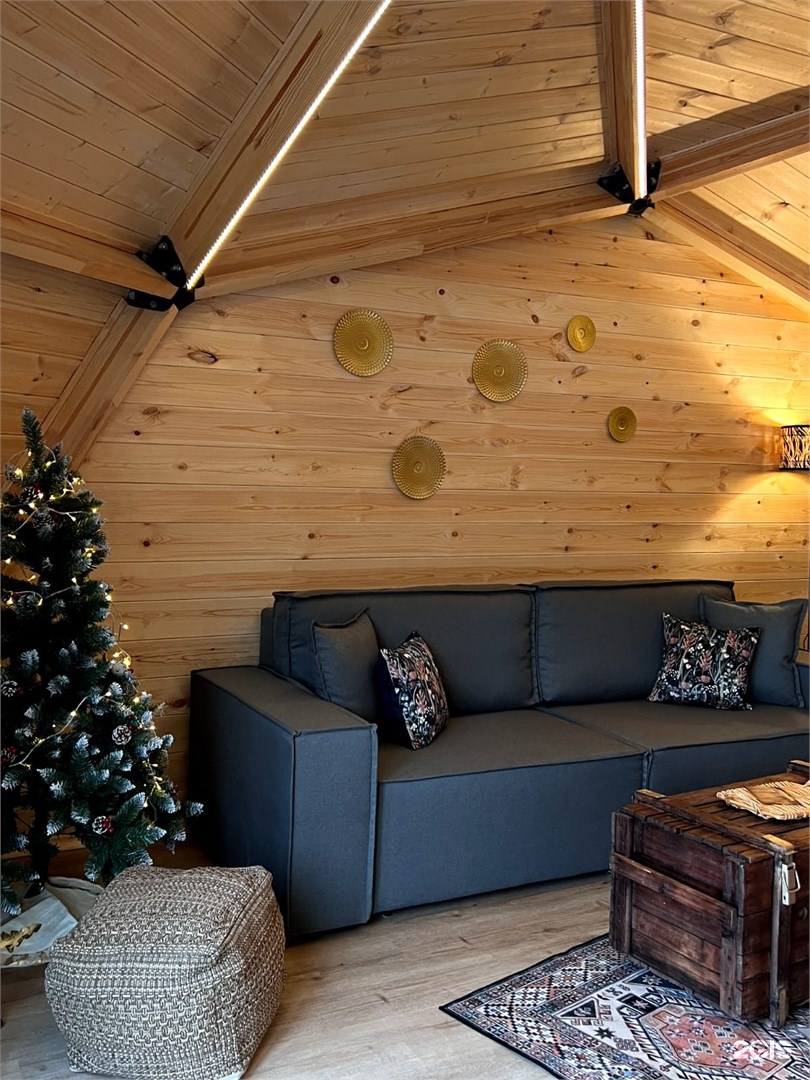 №12| Шишка-дом с камином - фото 4