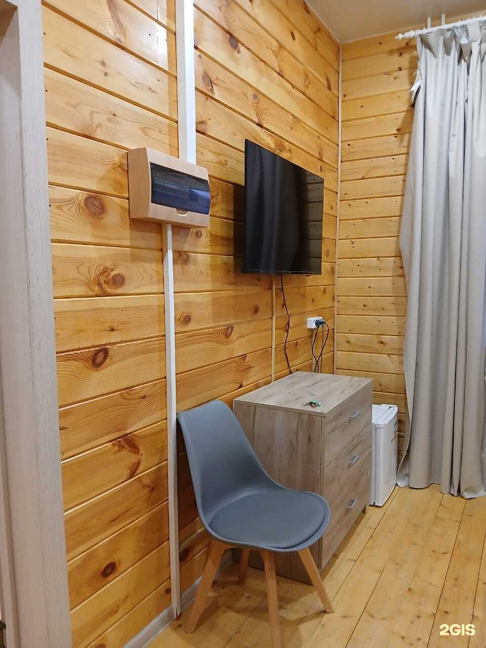 Двухместный номер с 1 кроватью и собственной ванной комнатой - фото 4