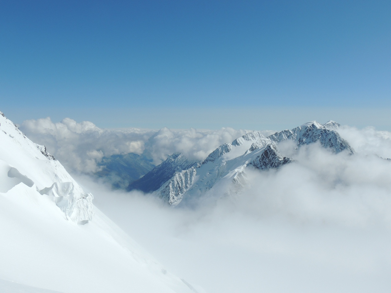 Восхождение на Белуху Восточную через гребень Делоне - фото 2