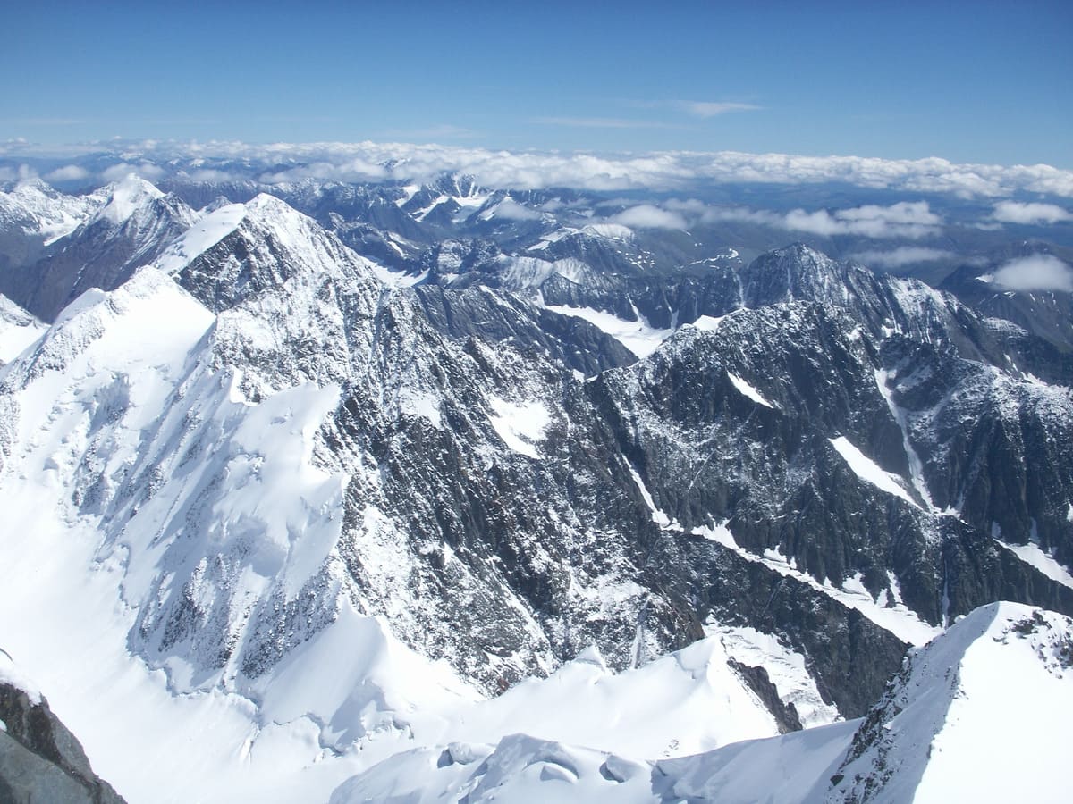 Восхождение на Белуху Восточную через гребень Делоне - фото 3