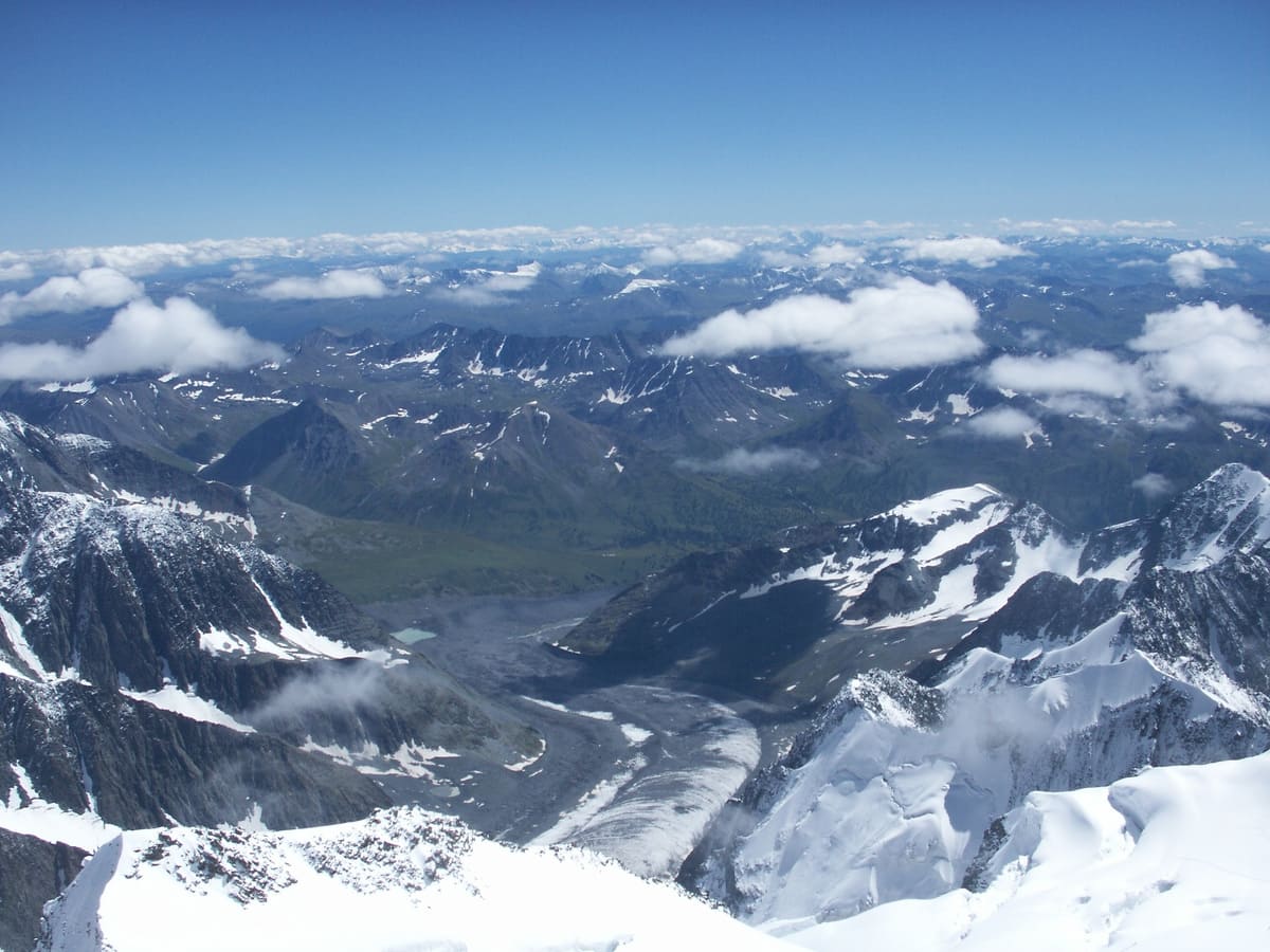 Восхождение на Белуху Восточную через гребень Делоне - фото 6