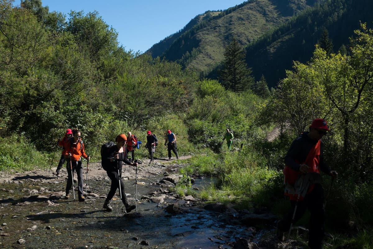 Школа альпинизма на Белухе - фото 12