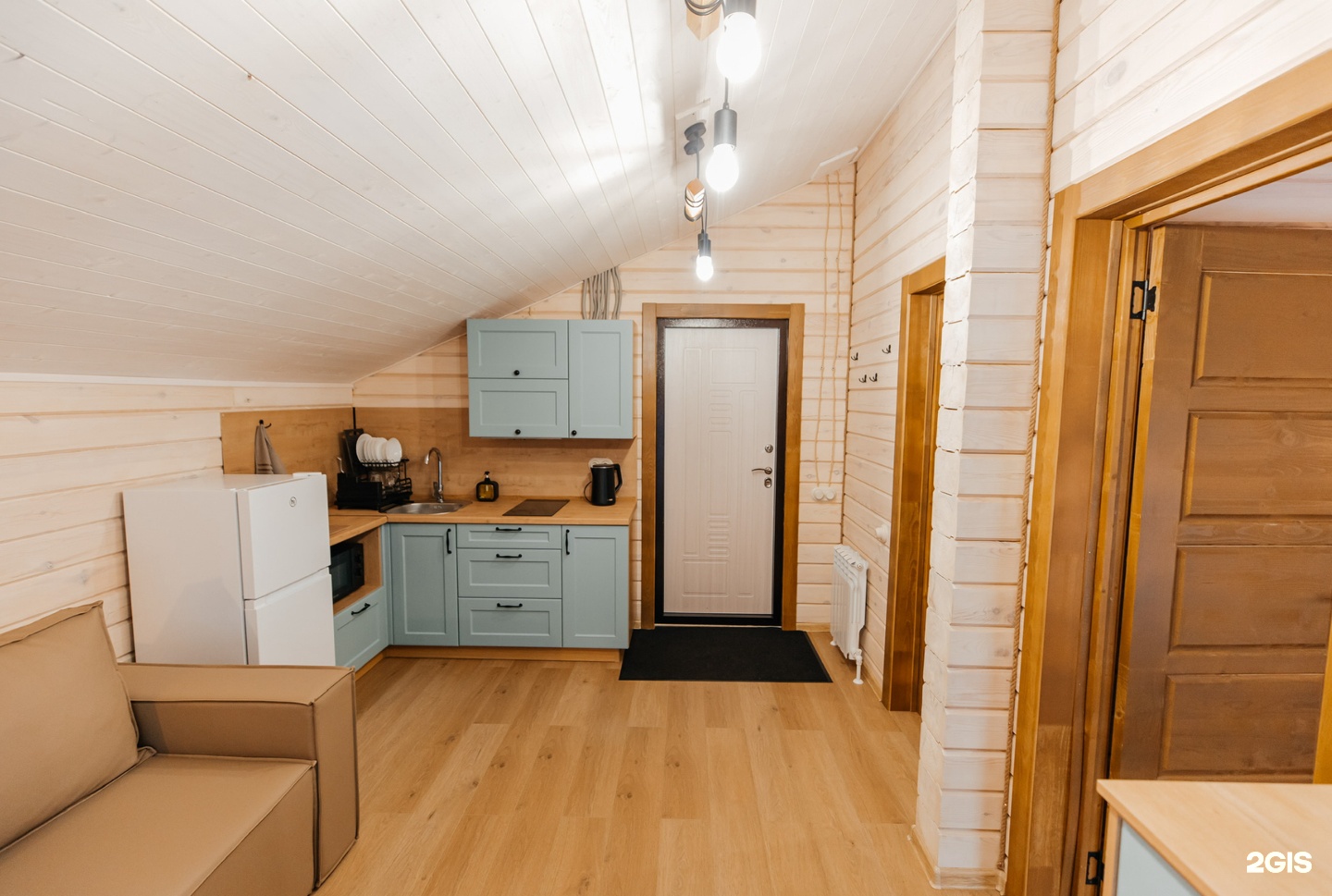 Четырехместный номер с 1 двуспальной или 2 односпальными кроватями - фото 2