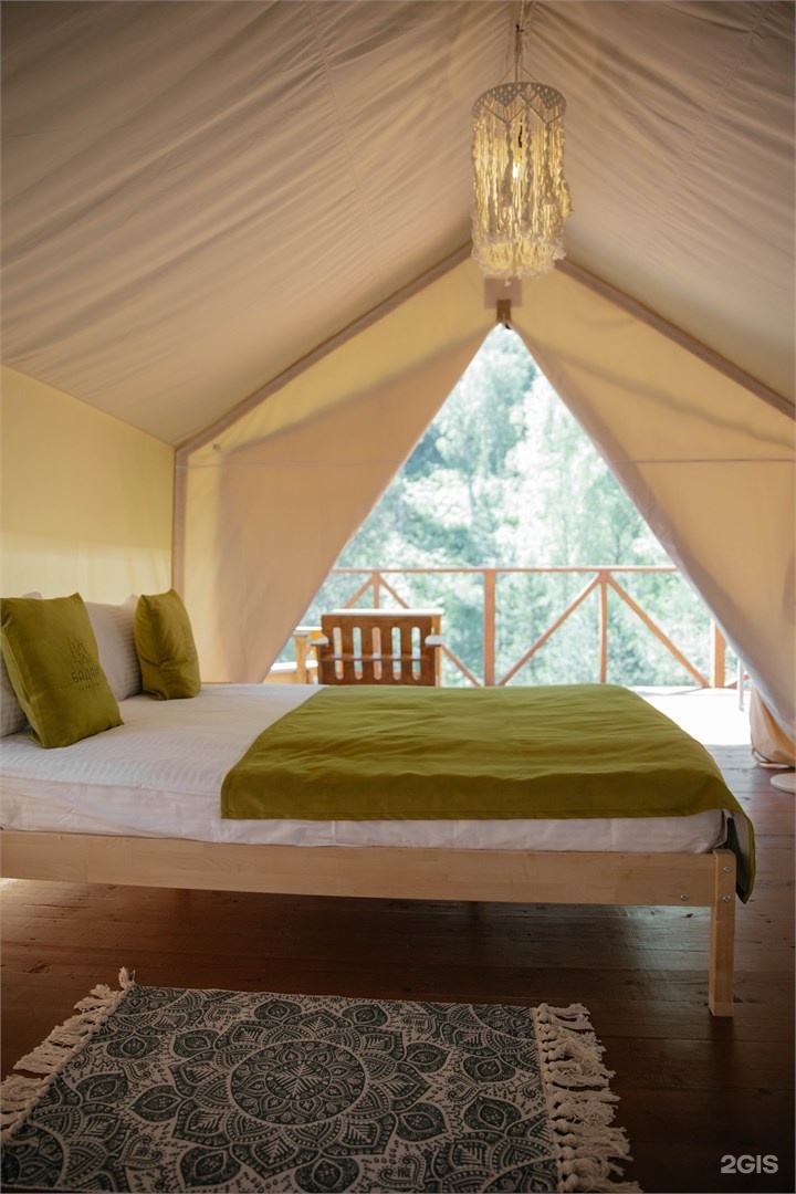 Сафари-тент стандарт у реки - фото 6