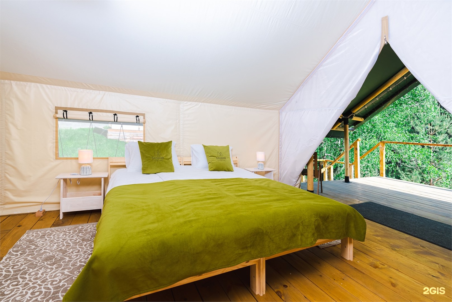 Сафари-тент комфорт у реки - фото 2