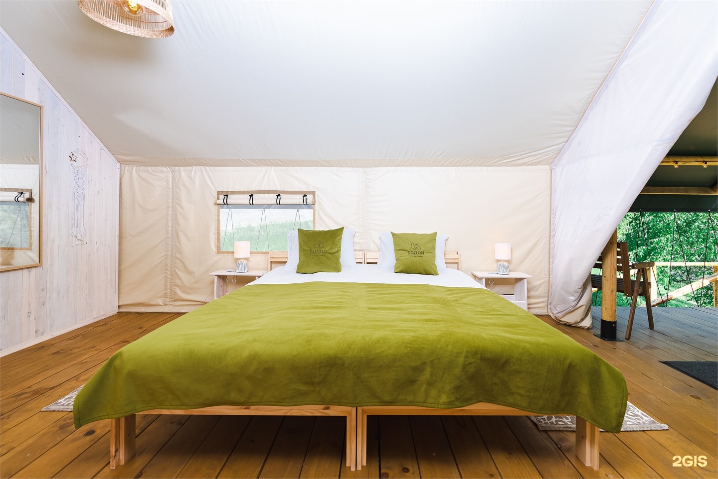 Сафари-тент комфорт у реки - фото 5